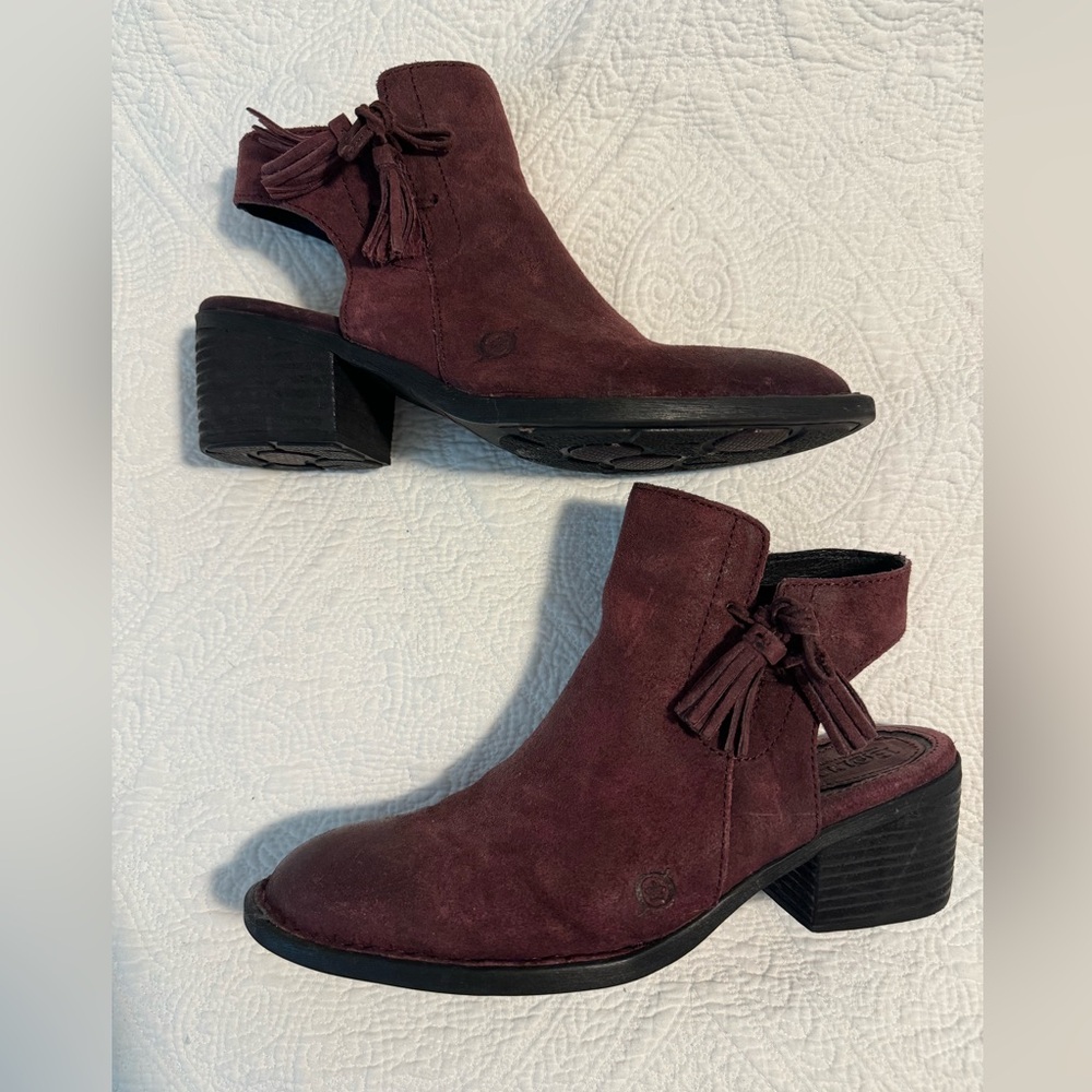 Born Suede booties